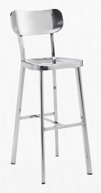 100303 Winter Bar Chair Stainless