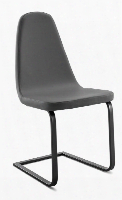 Blade.s.an.0ks.7jk Blade-sp Dining Room Chair With Anthracite Steel Frame And Skill Grey Fabric