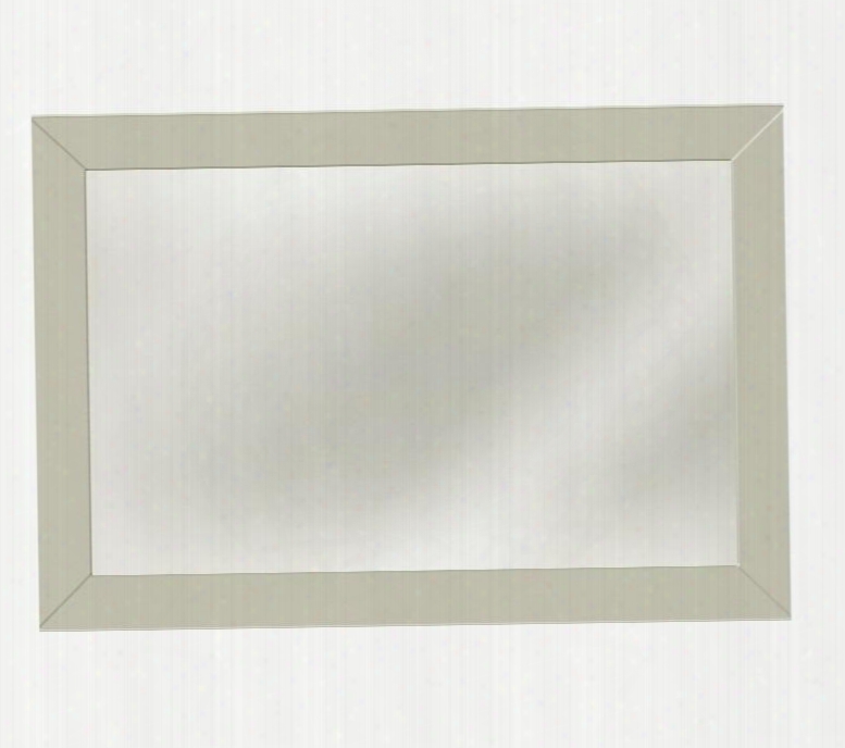 Cpmr08-as-p04 Devitto Rectngular Mirror With Thick Lumbar Edges And Medium-density Fibreboard In High Gloss Avorio