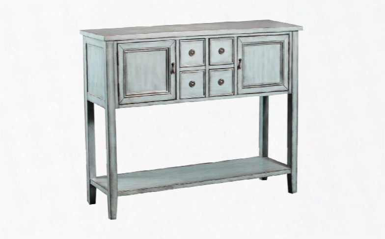 Duplin Collection 15a2060b 46" Console With Stamina Shelf Two Doors And Three Drawers In Distressed