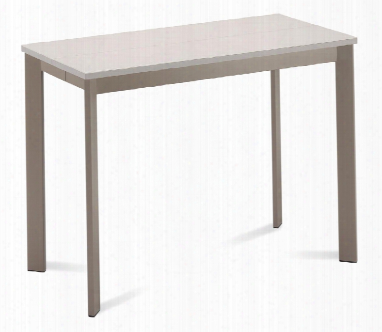 Mon.t.105b.to.vca Mondo-m Rectangular Console Table With Sand Glass Top And Taupe Mat Lacquered
