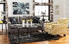 Brindon 53901-38-21 2-Piece Living Room Set with Sofa and Yellow Accent
