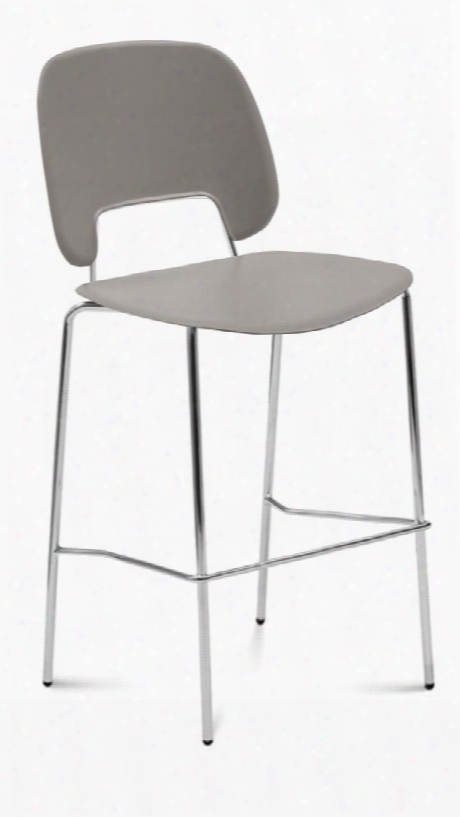 Traff.r.a0f.cr.psa Traffic Stacki Ng Chair With Chrome Frame Foot Rest And Polypropylene Seatt And Back In