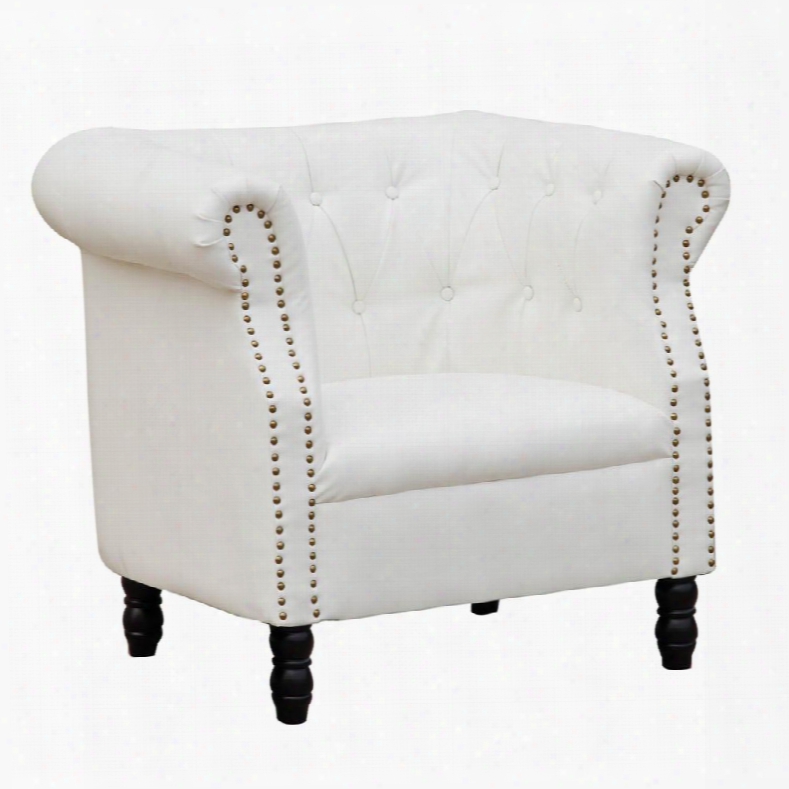 Fmi10182-white Chester Chair