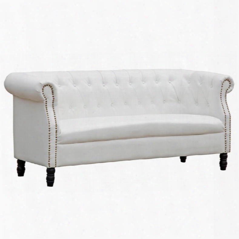 Fmi10184-white Chester Sofa