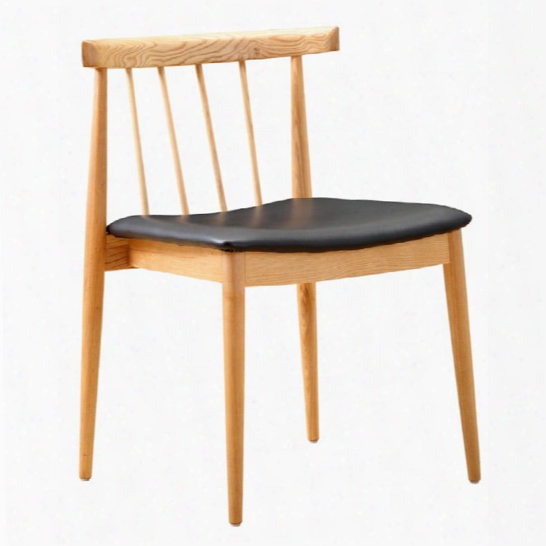 Fmi10188-black Thin Dining Side Chair