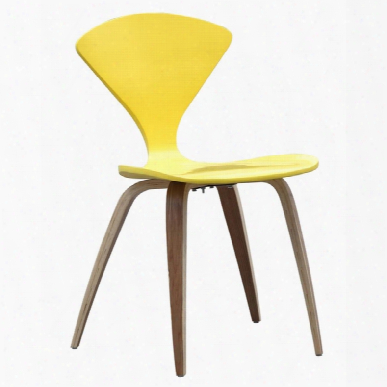 Fmi10202-yellow Wooden Side Chair