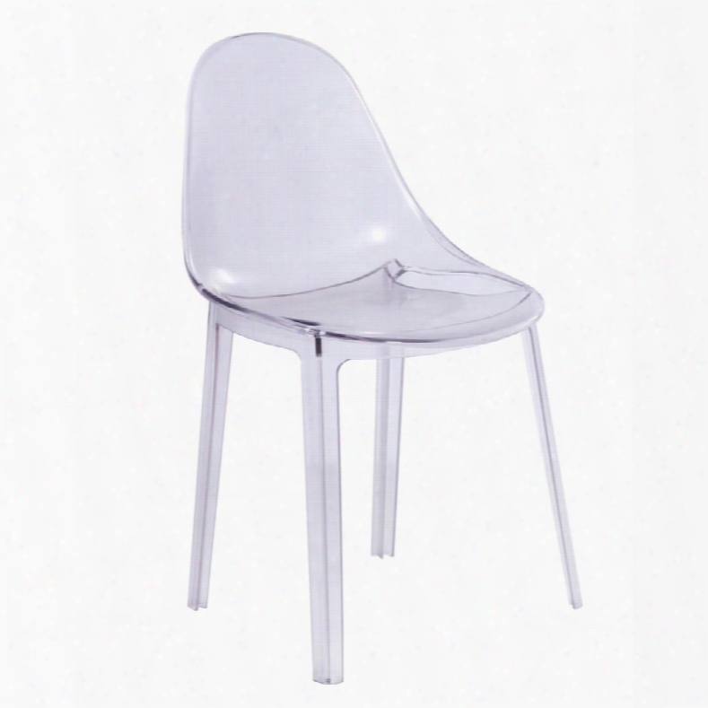 Fmi10203-clear Clearma Dining Chair