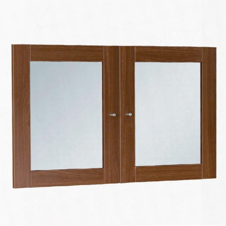 100 Collction A183-wal 20" Glass Doors For Hutches And Bookcases With Scratch Resistant High Pressure Melamine Medium-density Fiberboard (mdf) Materials And