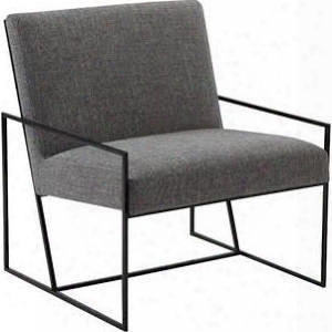 61402 21d X 27.5h Dora Lounge Chair In Stone Grey