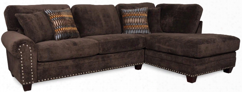 738648-6167-gens-39530 Walsh 2-piece Sectional With Left Arm Facing Sofa And Right Arm Facing Chaise In