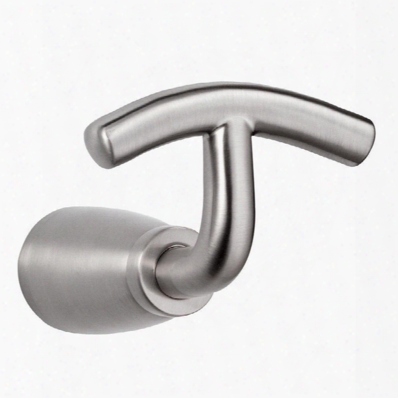 D442171bn Sonora Single Robe Hook In Brushed