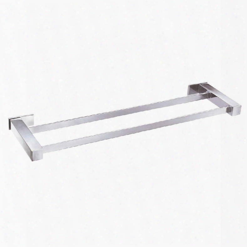 D446133 Sirius 24 In. Double Towel Bar In