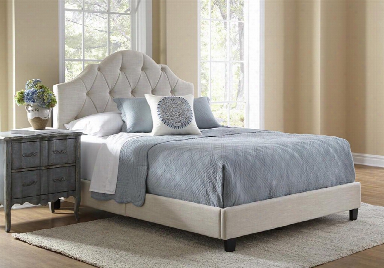 Ds-2015-290 All-n-one Fully Upholstery Tuft Saddle Queen Bed In