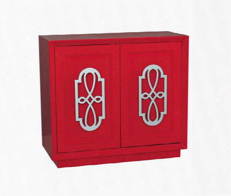 Ds-730063 Accent Chest In Red Wood