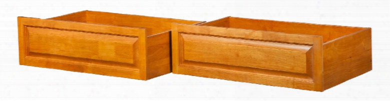 E-66007 2 Raised Panel Bed Drawers Queen/king In Caramel