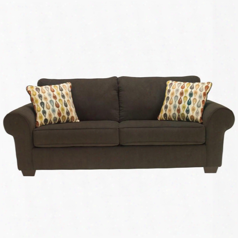 Fbc-2499so-jav-gg Benchcraft Deandre Sofa With Loose Seat Cushions In Java