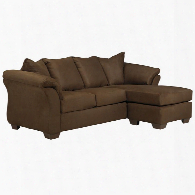 Fsd-1109sofch-caf-gg Signature Design By Ashley Darcy Sofa Chaise In Cafe
