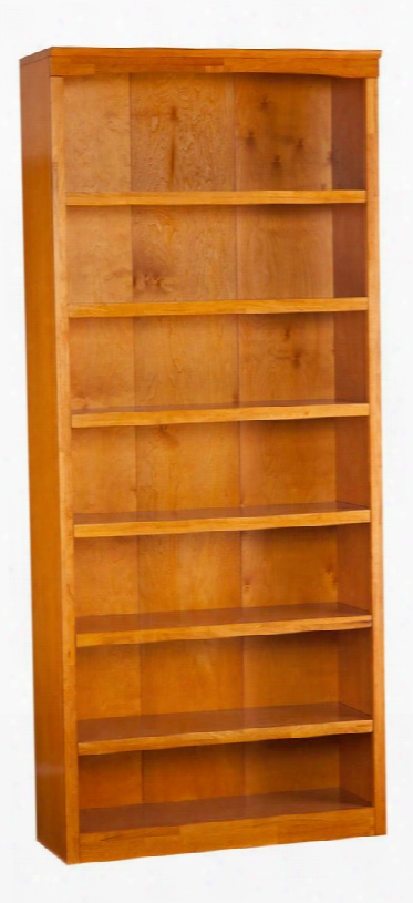 H-80077 Harvard 84" Booi Shelf In Caramel