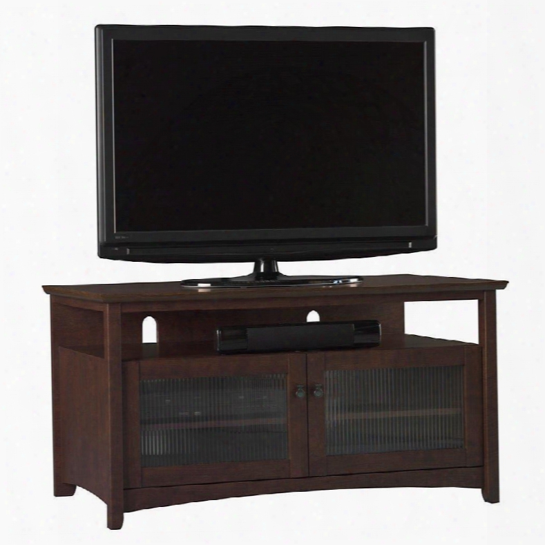 My13846-03 Buena Vista Tv Stand Fits Up To 50" Tv In Madison Cherry