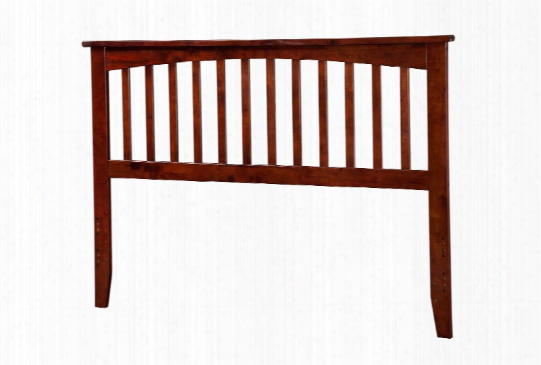 R-187854 80.75" Mission King Headboard With Eco-friendly Construction Mdf In Antique