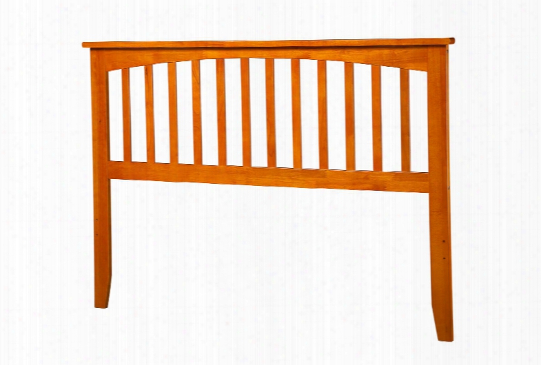 R-187857 80.75" Mission King Headboard With Eco-friendly Construction Mdf In Caramel