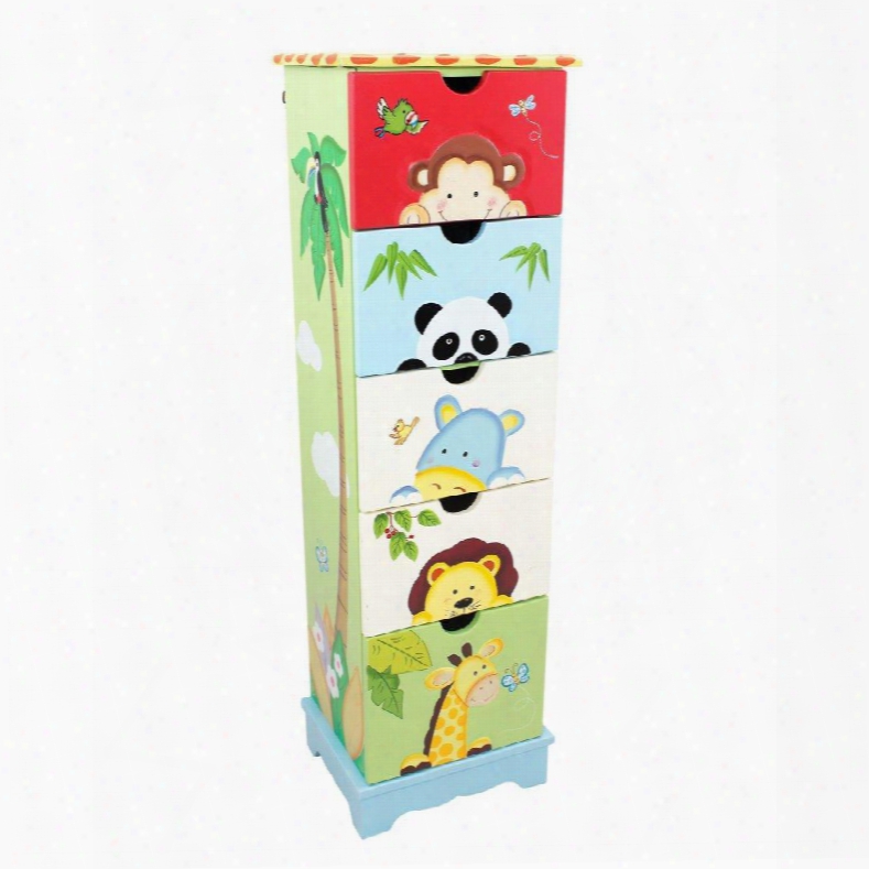 Td-0031a Fantasy Fields - Sunny Safari 5 Drawer