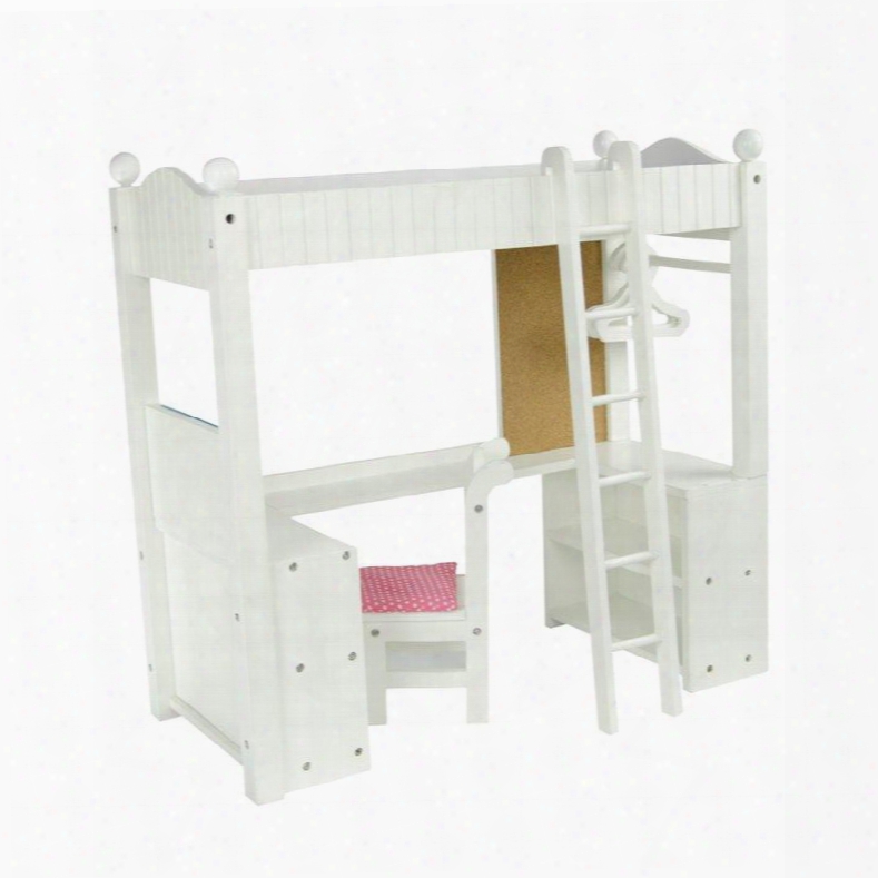 Td-0204a Little Princess 18 Doll Furniture - College Dorm Double Bunk