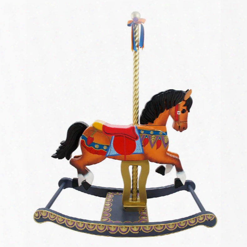 Td-11677a Teamson Kids- Carousel Style Rocking