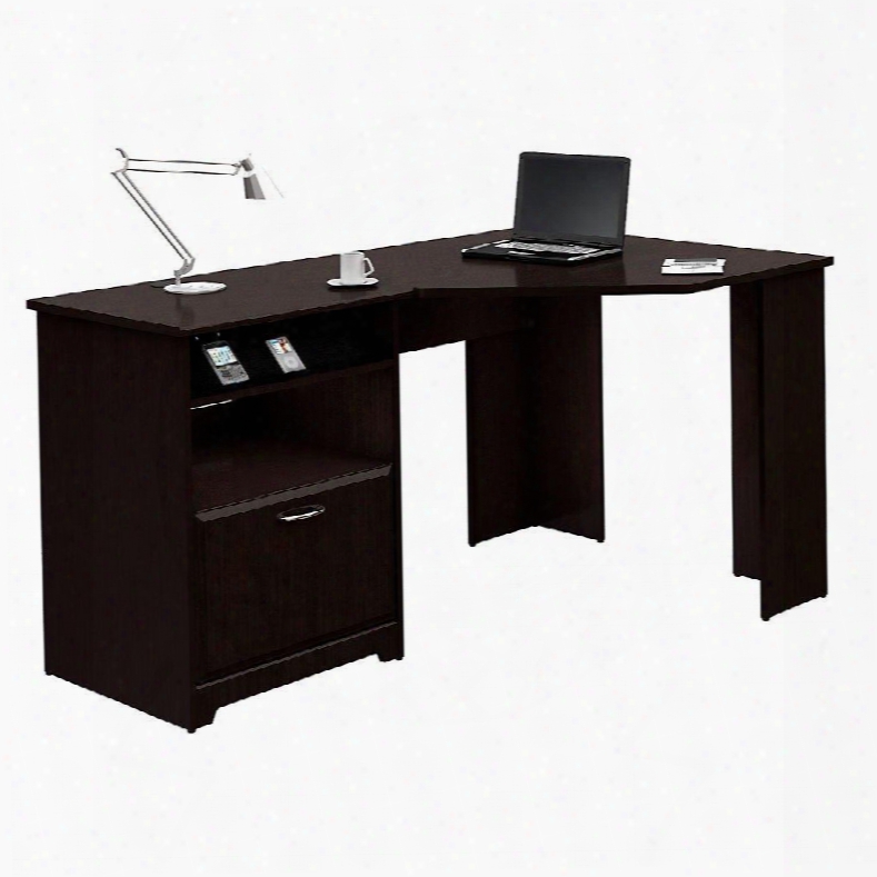 Wc31815-03 Cabot Collection Reversible Corner Desk In Espresso Oak