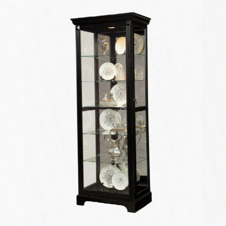 21459 Black Curio Painted