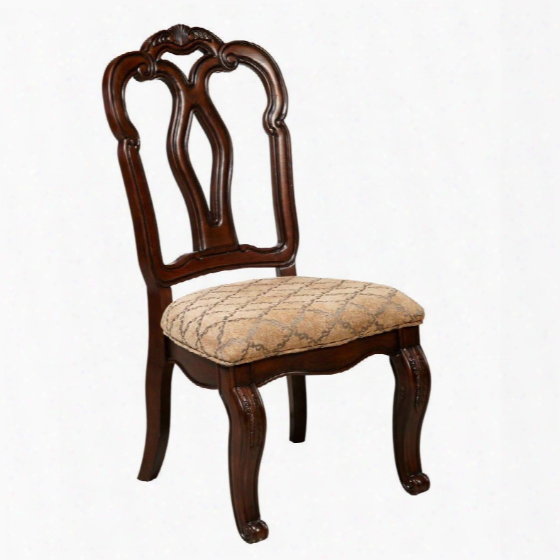 3530-154 Dark Brown San Marino Side Chair Rta Sanibel Veneer