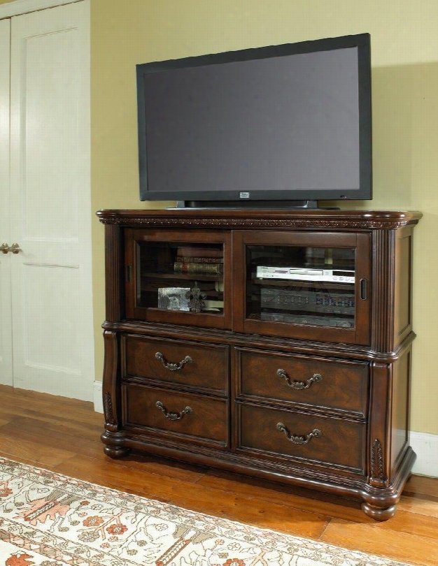 3530-160 San Marino Ent Console With A Sanibel Veneer