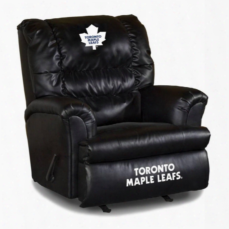 79-4110 Toronto Maple Leafs Black Leather Big Daddy