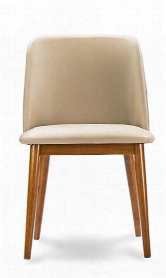 Baxton Studio Rt324-chr Lavin Dining Chair With Sloping Back Wide Seat Solid Rubberwood Foam Cushioning And Faux Leather Upholstery In