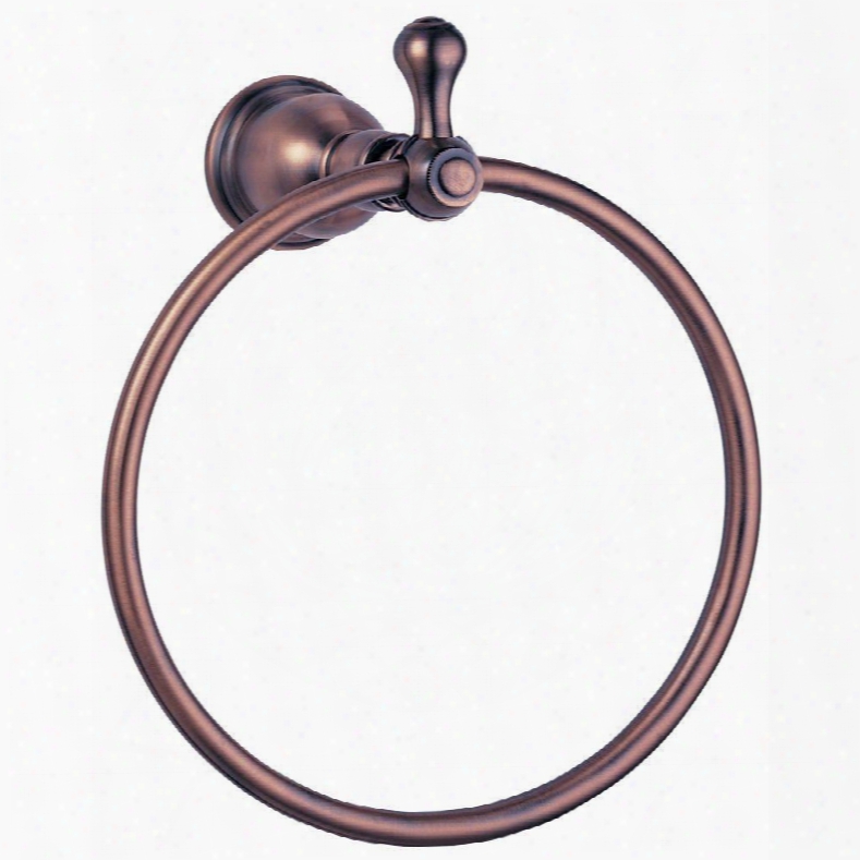 D442111ac Opulence Towel Ring In Antique