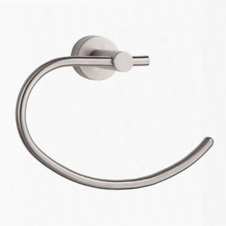 D446121bn Parma Towel Ring In Brushed