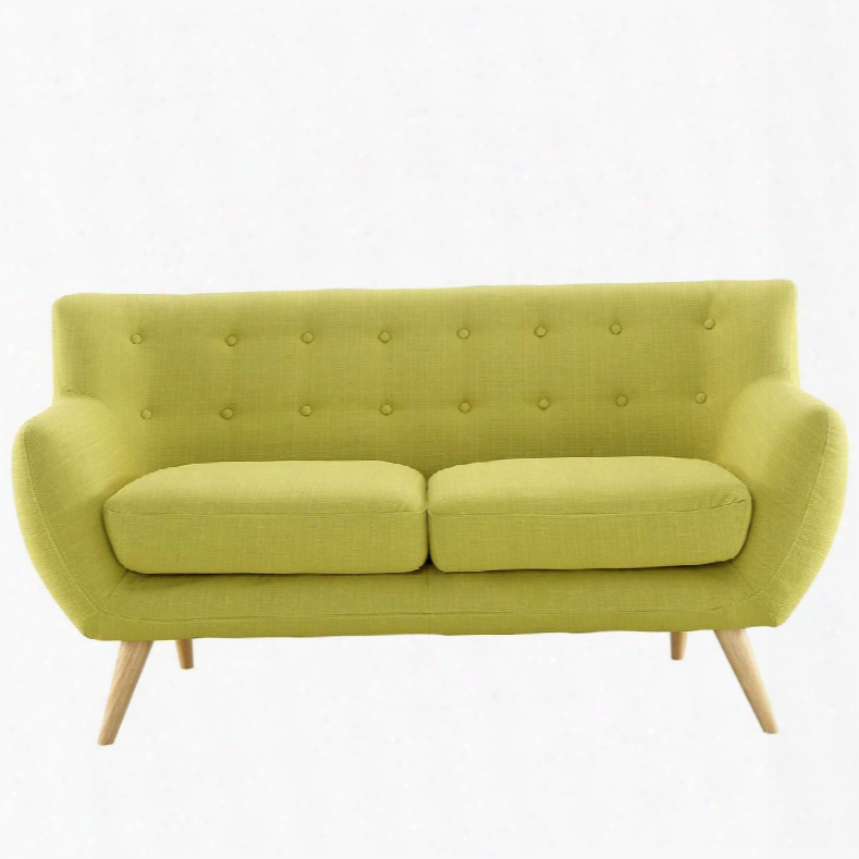 Eei-1632-whe Remark Loveseat In Wheatgrass