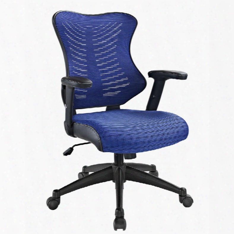 Eei-209-blu Clutch Office Chair In Blue