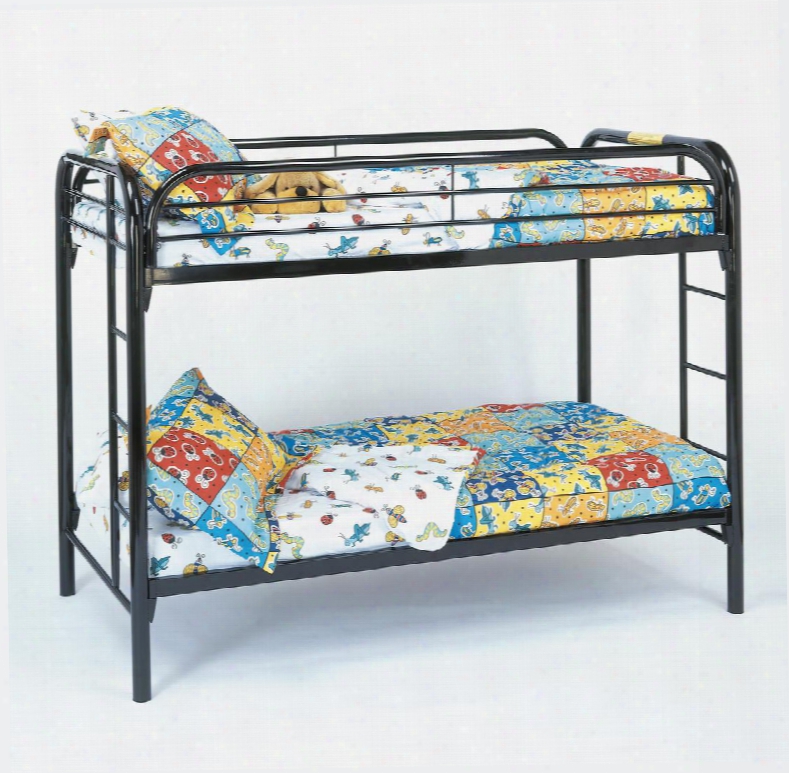 I 2230k Bunk Bedd - Twin / Twin Size / Black