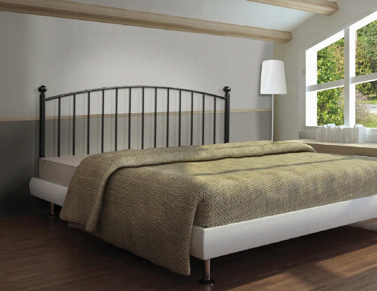 I 2619q Bed - Queen Or Full Size / Coffee Headboard Or