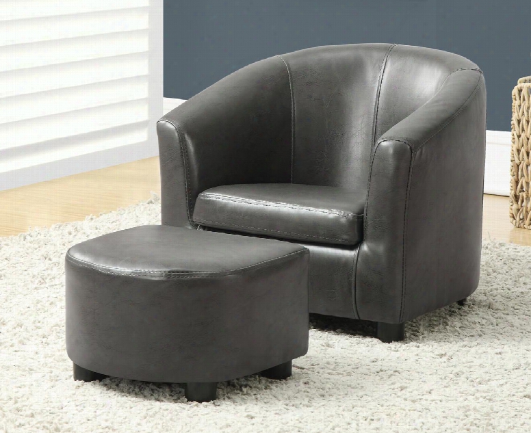 I 8109 Juvenile Chair - 2 Pcs Set / Charcoal Grey