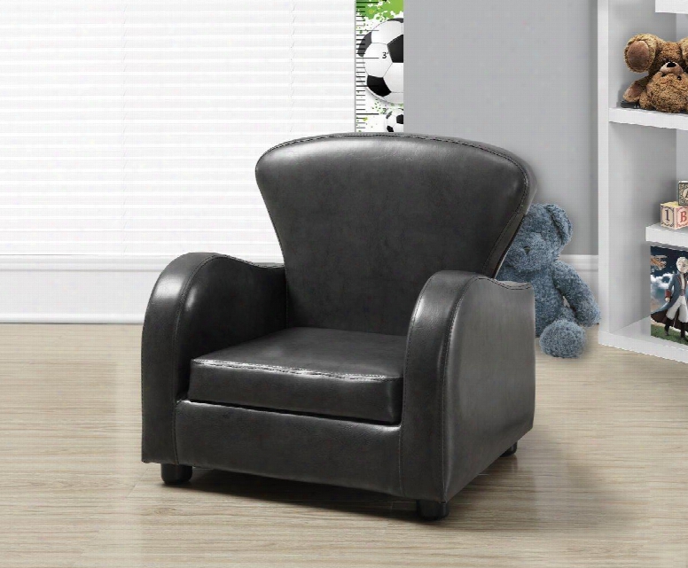 I 8141 Juvenile Chair - Charcoal Grey