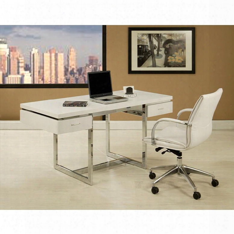 Josephina Dt-517-jp-164 Office Set With Dupont 62" Long Office Desk In Matte White And Josephina Office