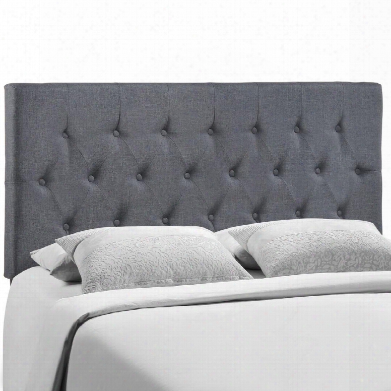 Mod-5202-smk Clique Queen Headboard In Smoke