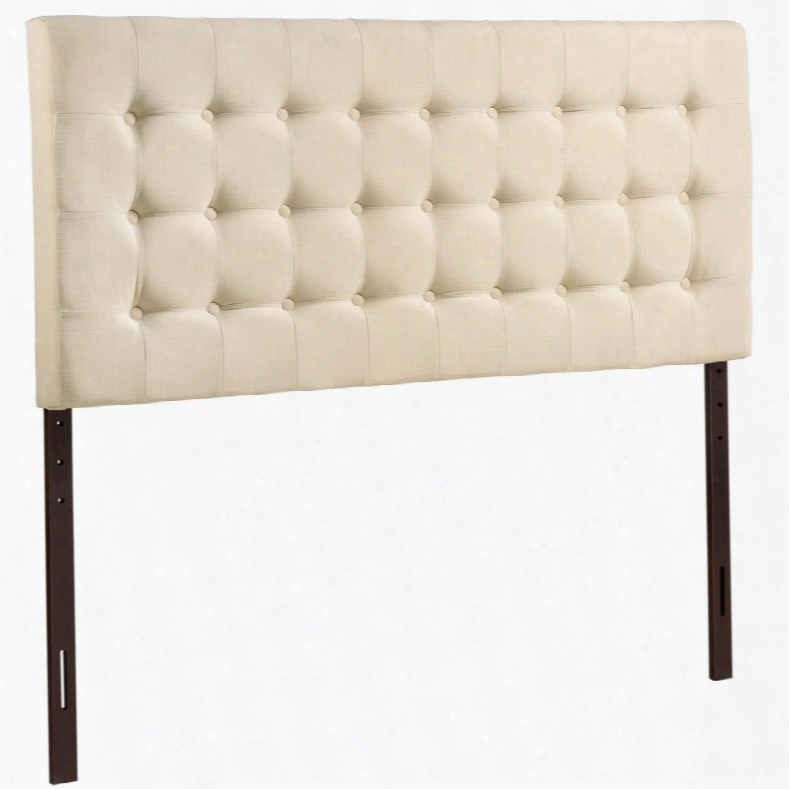 Mod-5210-ivo Tinble Queen Headboard In Ivory