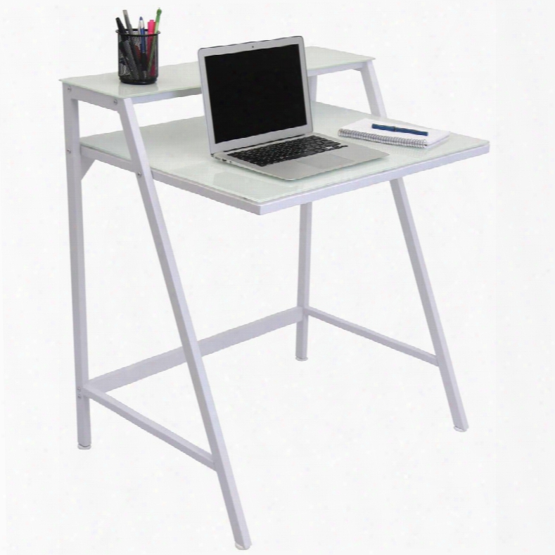 Ofd-tm-2tier W 2-tier Contemporary Desk In