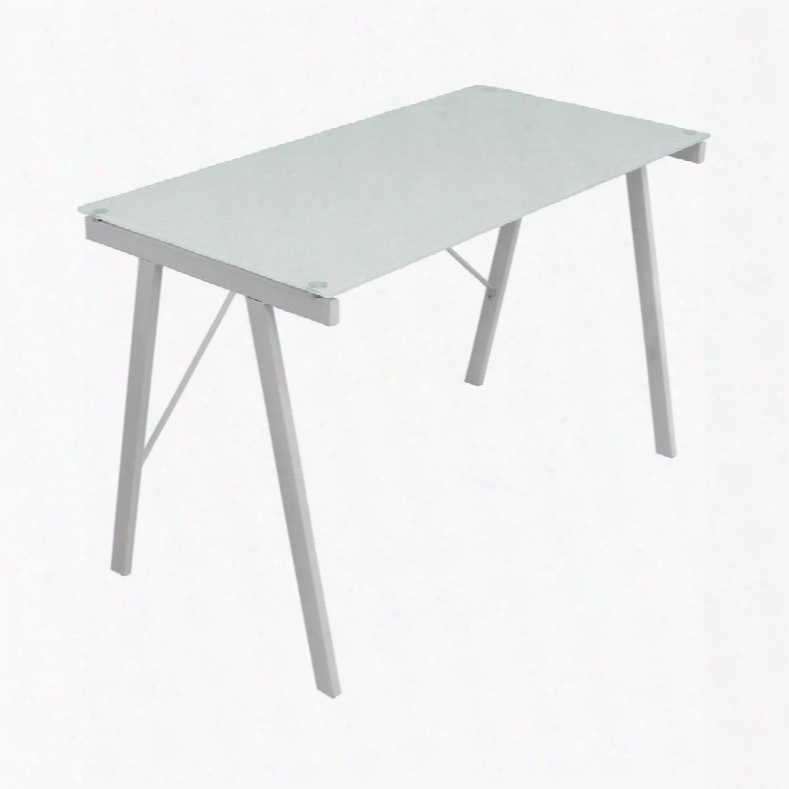 Ofd-tm-pblnk W Exponent Contemporary Desk In White And