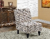 I 8126 Accent Chair - Earth Tone Fabric Traditional