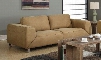 I 8513TN Sofa - Tan / Chocolate Brown Contrast